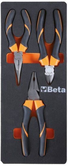 Beta MV134 Soepele voorgevormde kunststof inzetbakken M134 leeg 024510134