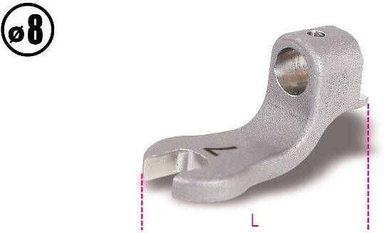 Beta Opsteek steeksleutel voor momentsleutels type 604B 5 en 604B 10 8 mm aansluiting 641 10 006410010