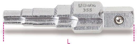 Beta Radiatorsleutel 5 stappen 355 003550001