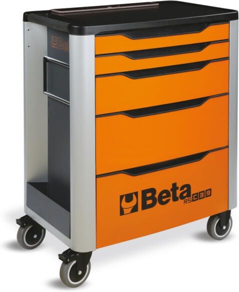 Beta RSC39 5-O Gereedschapswagen met 5 laden | Oranje RSC39 5-O