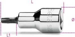 Beta Schroevendraaier-doppen voor Torx schroeven 920TX-L 45