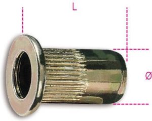 Beta Stalen nagels met draad voor artikelen 1742-1742A-1946KF 1742R-A M5