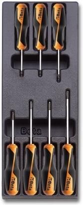 Beta T205 Voorgevormde harde inlegbak met gereedschaps assortiment 024240205
