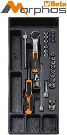 Beta T91MH Harde Inlegbak met 25 Gereedschap 024240098