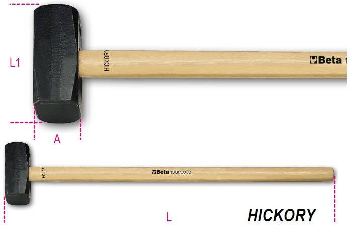 Beta Voorhamers hickory steel 1381 3000