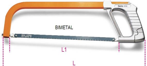 Beta Zaagbeugel zaagbladspanner in de handgreep 1726 017260001