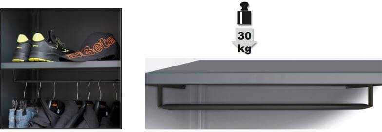 Beta C45Pro 2.0 A1 Rb600 Binnenplank | Kledingr 045000467
