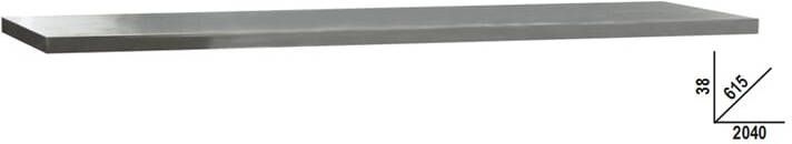 Beta C45Pro Pxe 3 Werkblad Inox | 2 0 mt 045002140