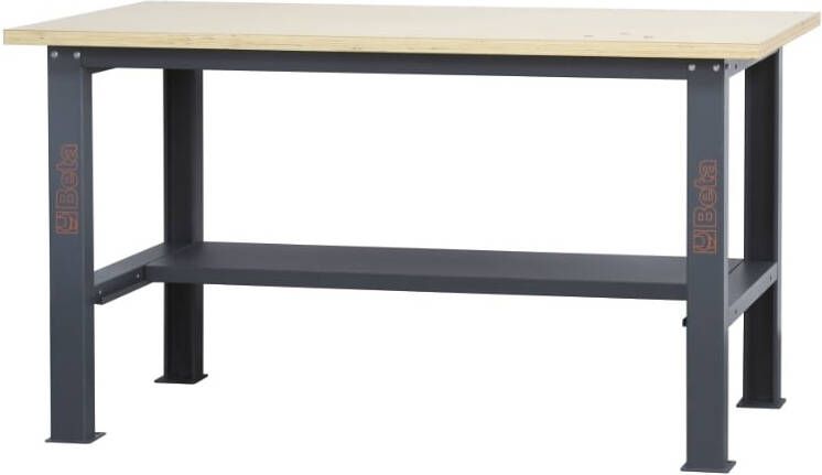 Beta C58Bc-W1 6 Werkbank | Met houten werkblad 058000601