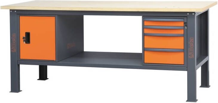 Beta C58Bc-W2 1 4Ca A Werkbank | 4 laden | Deurmodule 058000638