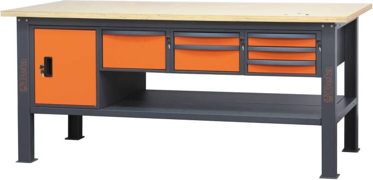 Beta C58Bc-W2 1 6Ca O Werkbank | 6 laden | Deurmodule 058000634