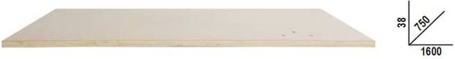 Beta C58Plt-W 1 6 Werkblad | Multiplex | Hout 058000641
