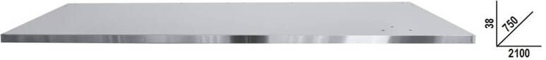 Beta C58Plt-X 2 1 Werkblad | Inox 058000656