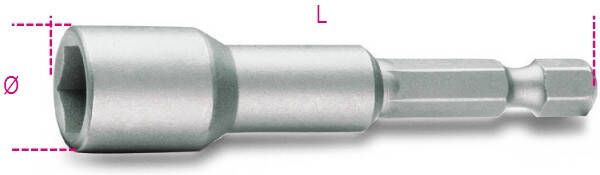 Beta Magnetische dopsleutelbits 862F 7 008620407