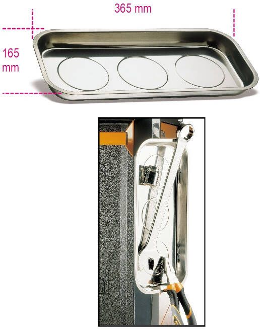 Beta Magnetische gereedschaphouder rechthoekig 1767PMR 017670010