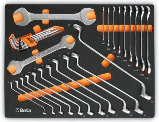 Beta Mm30 Zachte Inlegbak Met 31 Gereedschap 024580030