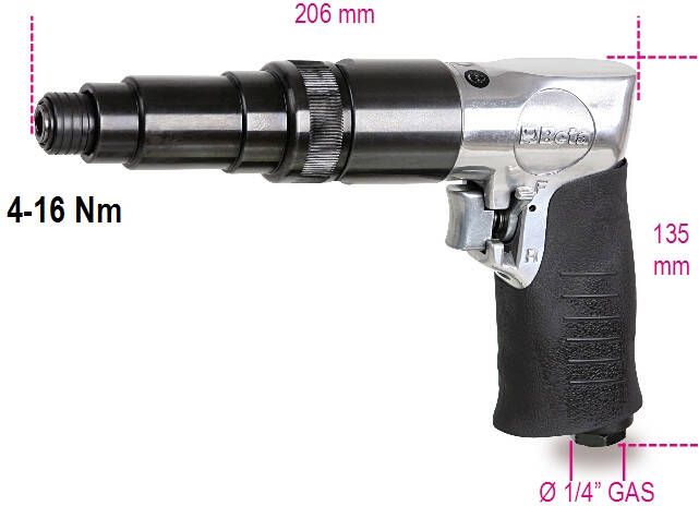 Beta Omschakelbare lucht schroevendraaier 1935F 019350045