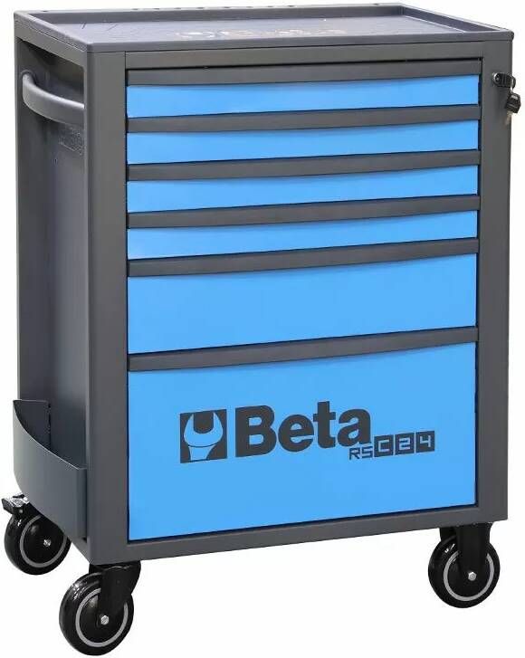 Beta RSC24 6-B | Gereedschapswagen | 6 laden | Blauw 024004066