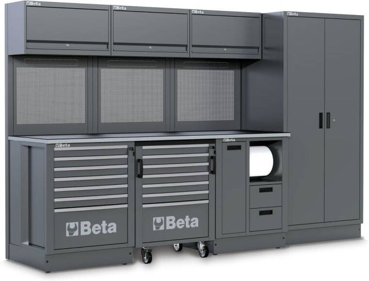 Beta RSC50 2.0 F 411UT Werkplaatsinrichting | Werkblad 70 cm | +411-Delige set 050001095