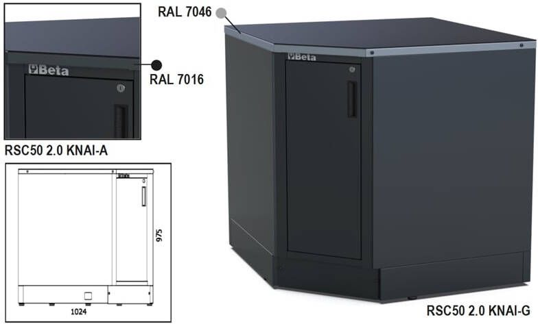 Beta Rsc50 Knai-G Onderste Hoekmodule 050001346