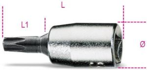 Beta Schroevendraaierdoppen voor Torx schroeven 900TX 08 009000719