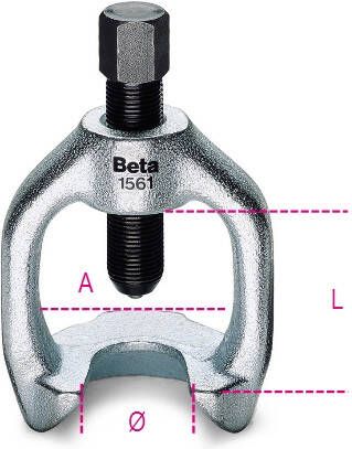 Beta Uitdrukker voor spoorstangkogels 1561 2 015610002