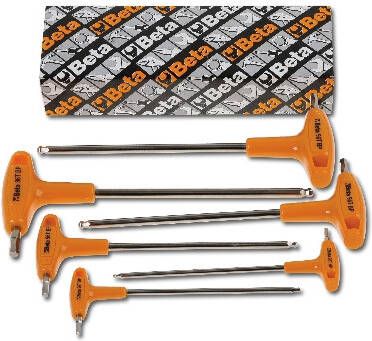 Beta Zeskant stiftsleutels met kogelkop en kunststof handgreep 96TBP S6 000960694