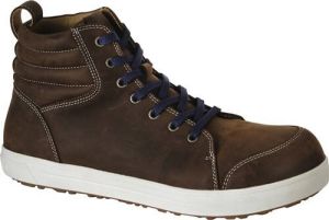 Birkenstock Veiligheidslaars | bruin | S3 EN ISO 20345:2011 | waterafstotend geolied nubuckleer | 1 paar 1011237