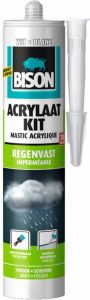 Bison Acrylaatkit Regenvast Wit Crt 300Ml*12 Nlfr 1491144