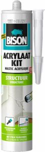 Bison Acrylaatkit Structuur Wit Crt 300Ml*12 Nlfr 1491136