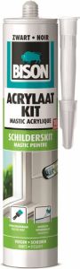 Bison Acrylaatkit Universeel Zwart Crt 300Ml*12 Nlfr 1491146