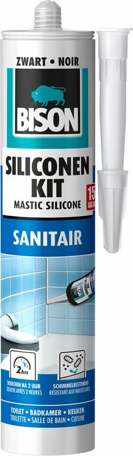 Bison BIS SIL SANITARY BK CQ | 300ML*12 7001051