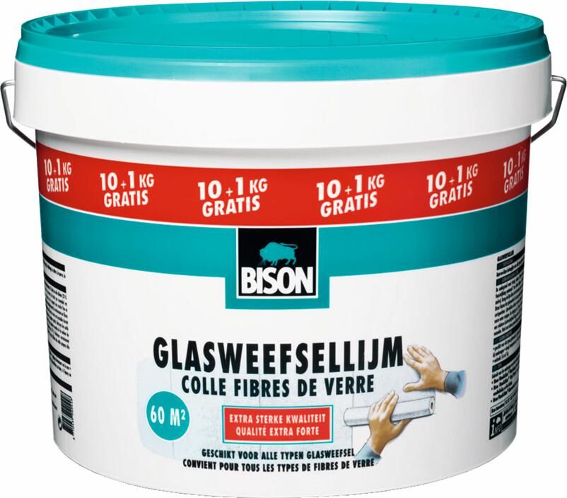 Bison Glasweefsellijm Emmer | 10+1 kg 1349714