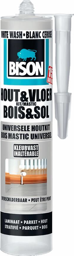Bison Hout&Vloer White Wash Koker | 300 ml 6308540