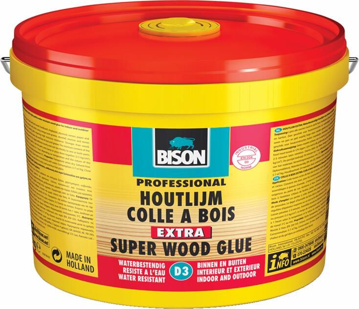 Bison Houtlijm Extra Emmer | 5 kg 6306779