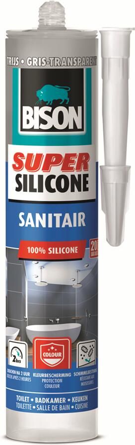 Bison Super Silicone Sanitary Trijs Koker | 300 ml 6312283