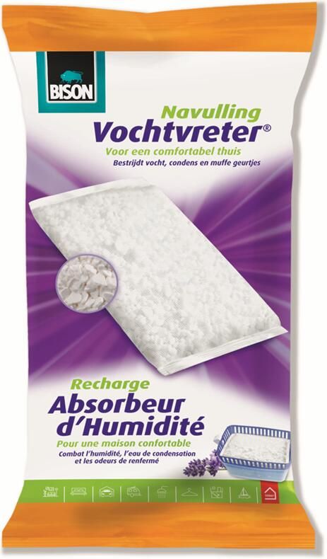 Bison Vochtvreter Navulzak Lavendel | 1 kg 6314034