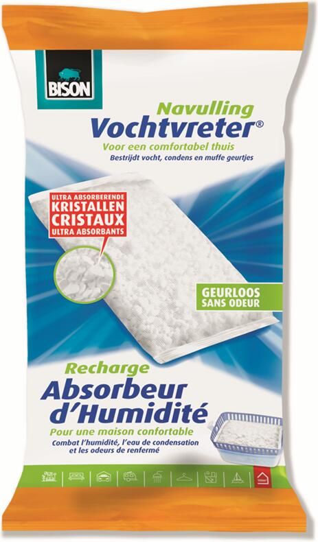 Bison Vochtvreter Navulzak Neutraal | 1 kg 6314037