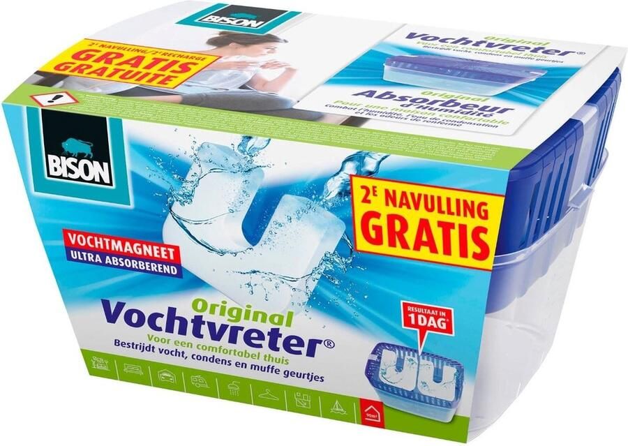 Bison Vochtvreter Neutraal | 2x900g 6313244
