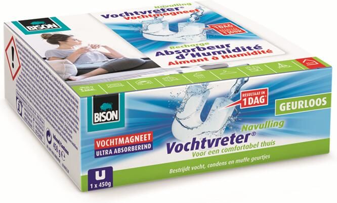 Bison Vochtvreter Vochtmagneet Neutraal | 1x450 g 6314042