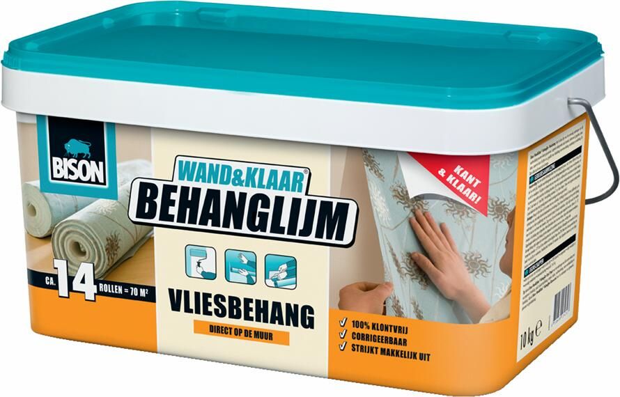 Bison Wand&Klaar Behanglijm Vliesbehang Emmer | 10 kg 6302994