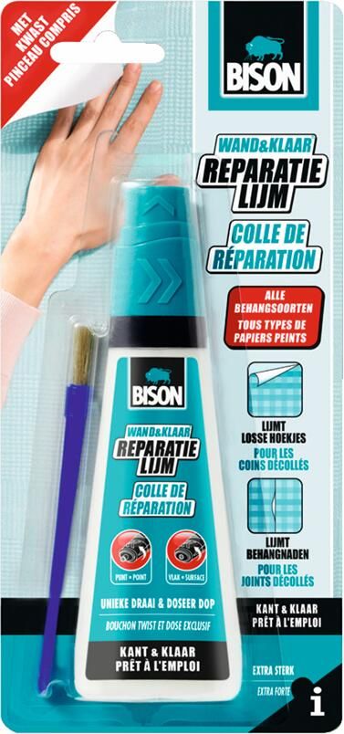 Bison Wand&Klaar Behangreparatielijm Blister | 90 ml 6309352