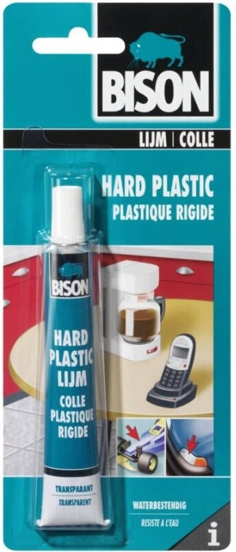 Bison Hard Plastic Lijm Crd 25Ml*6 Nlfr 6305952