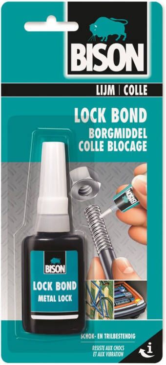 Bison Lock Bond Dcrd 10Ml*6 Nlfr 1490404