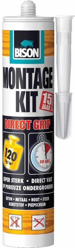Bison Montagekit Direct Grip Crt 370G*12 Nl 6303261
