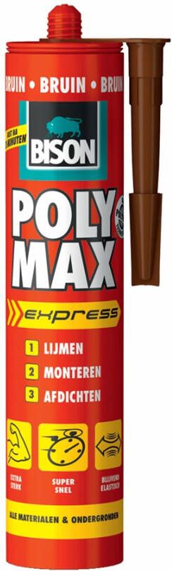 Bison Poly Max Express Bruin Crt 425G*12 Nl 6309308