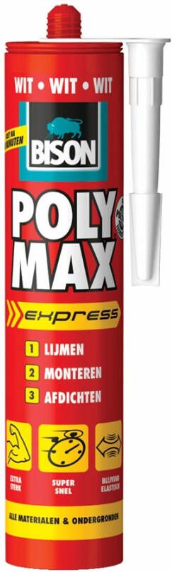 Bison Poly Max Express Wit Crt 425G*12 Nl 6306503