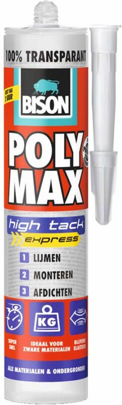 Bison Poly Max High Tack Express Tr Crt 300G*12 Nl 6311911