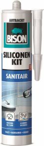 Bison Siliconenkit Sanitair Antraciet Crt 300Ml*12 Nl 6307652