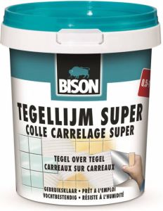 Bison Tegellijm Super Pot 1Kg*6 Nlfr 1347701